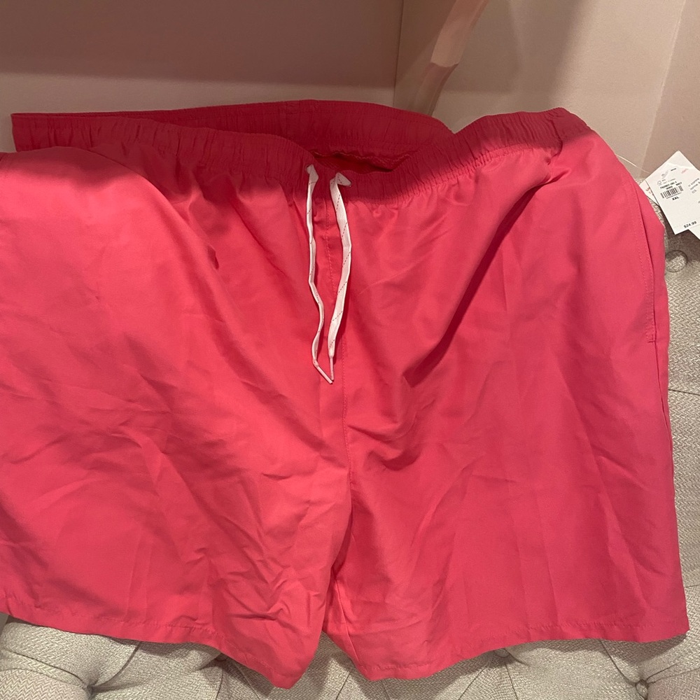 XXL bright pink Men’s old navy swimsuit BRAND NEW WITH TAGS